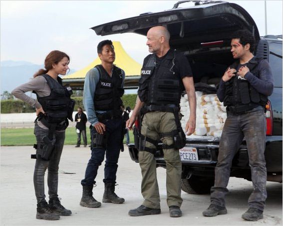 Photo Inbar Lavi, Ramon Rodríguez, RZA, Sung Kang