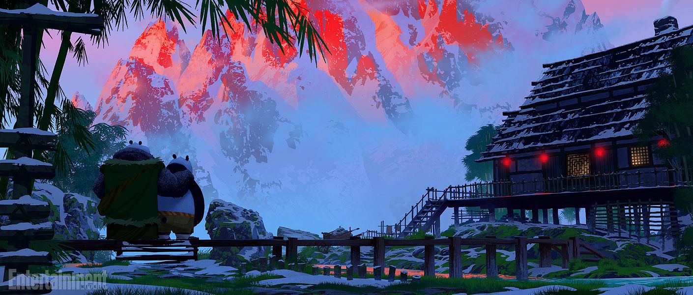 Kung Fu Panda 3 : les concept arts