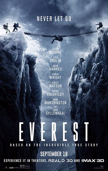 Everest - Sortie le 23 septembre 2015