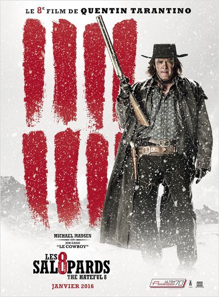 Les Huit Salopards de Tarantino s'affichent