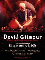 poster de David Gilmour Live at the Circus Maximus, Rome