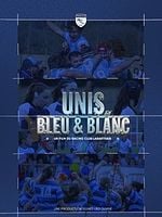 poster de Unis en bleu et blanc