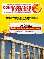 poster de Connaissance du monde : La Grèce - Des îles légendaires au balcon d’Athènes