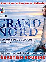 poster de ALTAÏR conférences - Grand Nord, la traversée des glaces en voilier