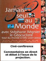 poster de Jamais seul au monde - tour du monde à vélo