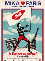 poster de Concert Mika Love Paris (CGR Events)
