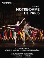 poster de Notre-Dame de Paris de Roland Petit (CGR Events)