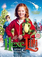 poster de Lilli la petite sorcière, le dragon et le sortilège de Noël