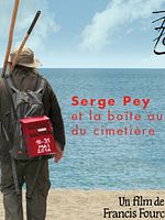poster de Serge Pey et la boîte aux lettres du cimetière