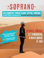 poster de Soprano - le concert privé diffusé au cinéma (CGR Events)