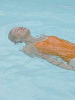 poster de A Fish Swimming Upside Down