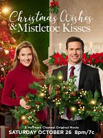 poster de Noël sous le gui