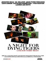 poster de A Night for Dying Tigers