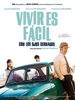 poster de Vivir es fácil con los ojos cerrados