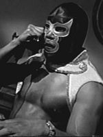 poster de Blue Demon contre le pouvoir satanique