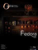 poster de Fedora (Metropolitan Opera)