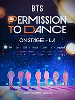 poster de BTS: Permission to dance on stage - LA