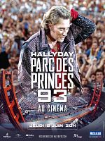 Johnny Hallyday - Parc des Princes 93 au cinéma