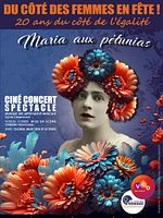 poster de Maria aux pétunias