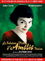 Affiche de Le Fabuleux destin d'Amélie Poulain, film à voir en streaming sur Pygargue