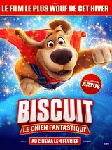 Affiche de Biscuit le chien fantastique, film à voir en streaming sur Pygargue