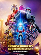 Affiche de Transformers : le commencement, film à voir en streaming sur Pygargue