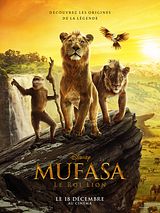 Affiche de Mufasa : Le Roi Lion, film à voir en streaming sur Pygargue