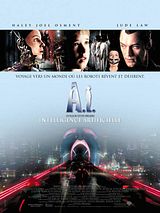 poster du film A.I. Intelligence artificielle