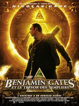 Affiche de Benjamin Gates et le Trésor des Templiers, film à voir en streaming sur Pygargue