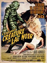 Affiche de L'Etrange créature du lac noir, film à voir en streaming sur Pygargue