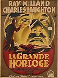 Affiche de La Grande horloge, film à voir en streaming sur Pygargue