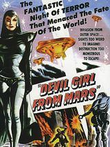 Affiche de Devil Girl from Mars, film à voir en streaming sur Pygargue