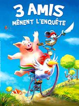 Affiche de 3 amis mènent l'enquête, film à voir en streaming sur Pygargue