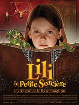 Affiche de Lili la petite sorcière, le dragon et le livre magique, film à voir en streaming sur Pygargue