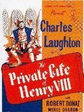 Affiche de La Vie privée d'Henry VIII, film à voir en streaming sur Pygargue