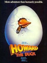 Affiche de Howard ... Une nouvelle race de héros, film à voir en streaming sur Pygargue