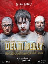 Affiche de Delhi Belly, film à voir en streaming sur Pygargue