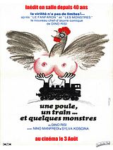 Affiche de Une Poule, un train et quelques monstres, film à voir en streaming sur Pygargue