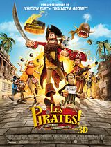 Affiche de Les Pirates ! Bons à rien, Mauvais en tout, film à voir en streaming sur Pygargue