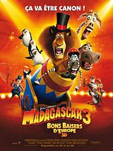 Affiche de Madagascar 3, Bons Baisers D’Europe, film à voir en streaming sur Pygargue