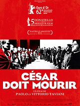 Affiche de César doit mourir, film à voir en streaming sur Pygargue