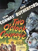 Affiche de Two O'Clock Courage, film à voir en streaming sur Pygargue