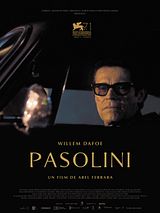 Affiche de Pasolini, film à voir en streaming sur Pygargue