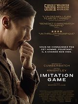 Affiche de Imitation Game, film à voir en streaming sur Pygargue