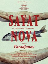 Affiche de Sayat Nova - La couleur de la grenade, film à voir en streaming sur Pygargue