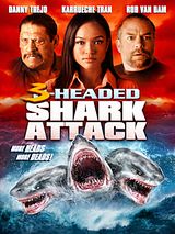 Affiche de L'Attaque du requin à trois têtes, film à voir en streaming sur Pygargue