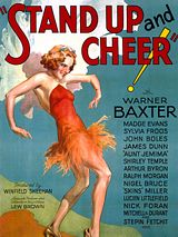 Affiche de Stand Up and Cheer !, film à voir en streaming sur Pygargue