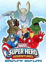 Affiche de Marvel Super Heroes : Les Gladiateurs de la glace, film à voir en streaming sur Pygargue