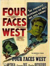Affiche de Four Faces West, film à voir en streaming sur Pygargue