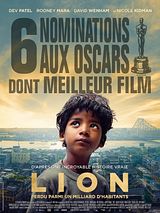 Affiche de Lion, film à voir en streaming sur Pygargue